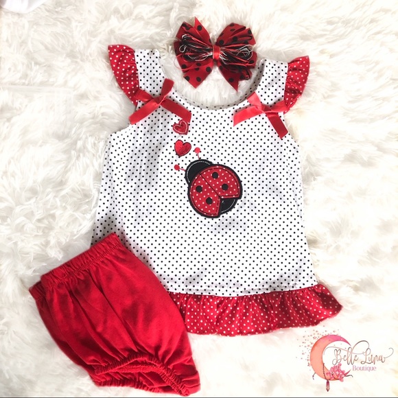 Other - Littlest Ladybug 2pc Outfit